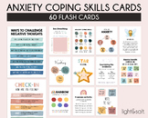 Anxiety coping skills flash cards, DBT Coping Skills Cards