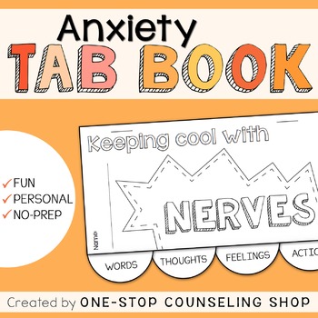 Preview of Anxiety Tab Book