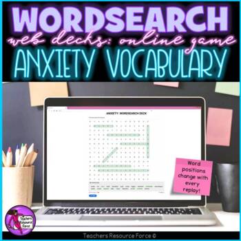 Anxiety Relief Word Search Book For Adults: Large Print Puzzles for Adults,  Teens, and Seniors With Inspirational WordFind Activities for Stress Reduc  (Paperback)