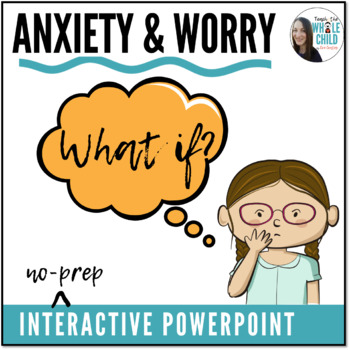 Preview of Anxiety & Worry Tools – Interactive PowerPoints + Posters!