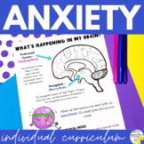 Anxiety and Worry Individual Counseling Curriculum + Data Tracking Tools