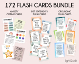 Anxiety coping cards bundle, DBT cards, coping skills, Zon