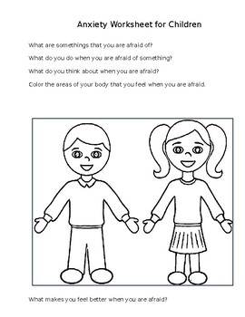 CBT Activities for Kids (Ages 8-12): 27-Pages Anxiety Relief Worksheets -  8.5×11