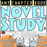 Any Book Novel Study  | Google Slides & Literature Circle 