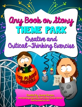 Preview of Any Book or Story Theme Park Creative Common Core Activity