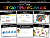 Any Time Circle Time Activities