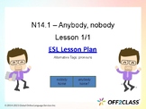 Anybody Nobody - Free ESL Lesson Plan