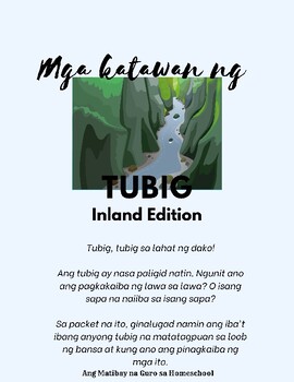 Preview of Anyong Tubig Paloob | Bodies of Water Inland in Tagalog