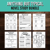 Anything But Typical Novel Study Activity Bundle
