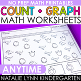 Anytime Themes Count and Graph Graphing Kindergarten Math 