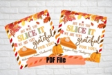 Anyway you slice it Thanksgiving appreciation gift Tags, P