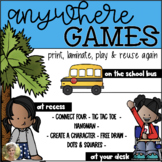 Recess Fun and Brain Breaks: Anywhere Games for Kindergart