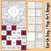 Anzac Day Bingo Cards Game Pop Art Coloring Pages Activiti