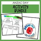 Anzac Day Book Companion Bundle | Poppy Craft | Anzac Ted | Anzac Biscuits