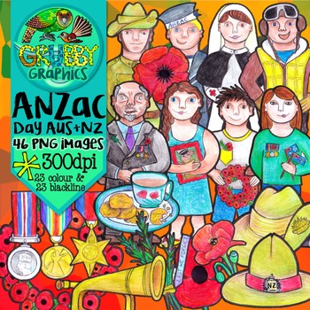 Preview of Anzac Day Clip Art {Australia & New Zealand}