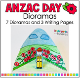 Anzac Day Dioramas - Cut & Paste Craft Printable & Writing