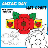 Anzac Day Hat Craft - Remembrance Day Crown/Headband, Poppy Craft