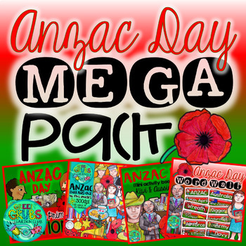 Preview of Anzac Day Mega Pack Bundle