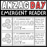 Anzac Day Mini Book for Emergent Readers - Anzac Day Readi