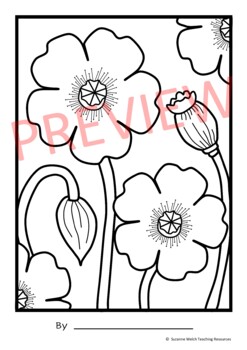 Poppy & Marigold Coloring Set Printable – Hope and Whimsy Co