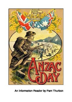 Preview of Anzac Day Reader & Activity Book
