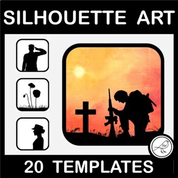 Preview of Anzac Day Silhouette Art