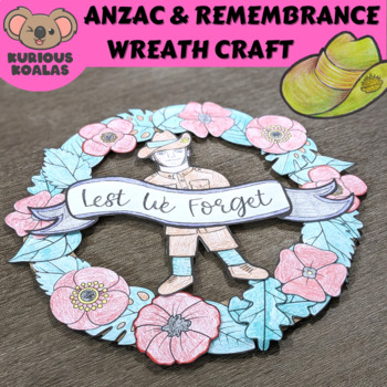 Preview of ANZAC & Remembrance Day Wreath Craft