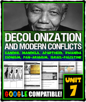 Preview of Apartheid & Decolonization: Complete Bundled Resource (Mandela, Gandhi, Zionism)