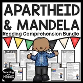 Apartheid and Nelson Mandela Biography Reading Comprehensi