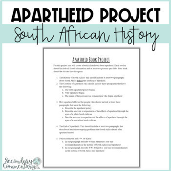 Preview of Apartheid Project