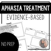 Aphasia Evidence Based Treatment Bundle - Adult Speech The