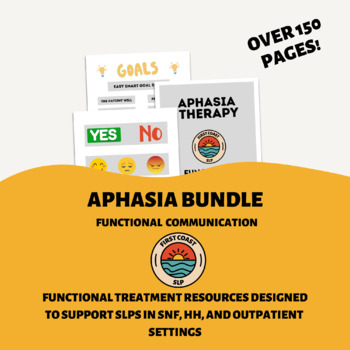 Preview of Aphasia Treatment Bundle