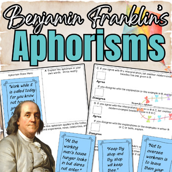 Aphorisms by Ben Franklin