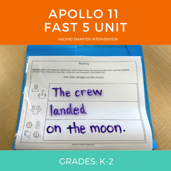 Preview of Apollo 11 Fast 5 Unit (K - 2nd)