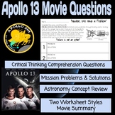 Apollo 13 Movie Questions- Astronomy Unit Wrap Up, Problem