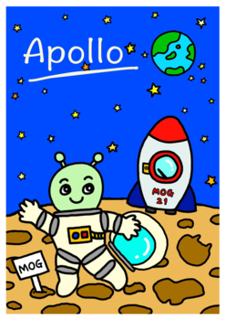 Preview of Apollo - Story 1 - Hi!  I'm Apollo!