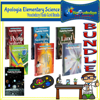 Preview of Apologia Elementary Flash Card Special Package Bundle