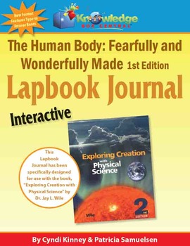 Preview of Apologia Exp Creation w/Physical Science 2nd Ed INTERACTIVE Lapbook Journal