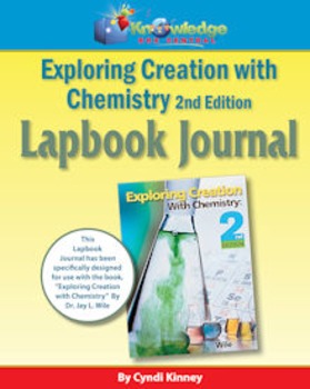 Preview of Apologia Exploring Creation With Chemistry 2nd Ed Lapbook Journal