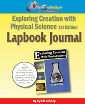 Preview of Apologia Exploring Creation With Physical Science 1st Ed Lapbook Journal