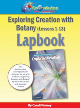 Preview of Apologia Exploring Creation w/ Botany Package Lessons 1-13 Lapbook
