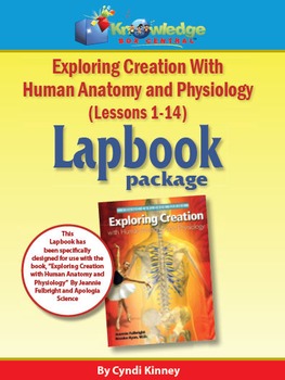 Preview of Apologia Exploring Creation w/ Human Anatomy & Physiology Lapbook Package (1-14)