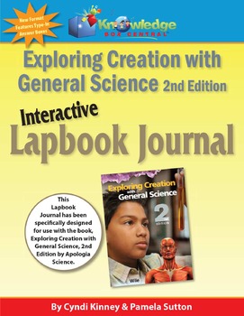 Preview of Apologia Exploring Creation w/General Science 2nd Ed INTERACTIVE Lapbook Journal