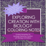 Apologia Exploring Creation with Biology Guided Coloring N