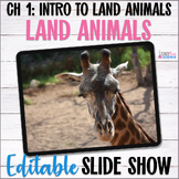Apologia Zoology 3 Land Animals Lesson 1 Introduction  | E
