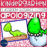 Apologizing Classroom Guidance Lesson for Early Elementary