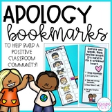 Apology Bookmarks