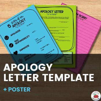 Preview of Apology Letter (Template)