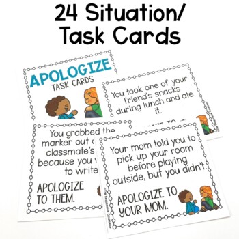 Apology Activities by The Responsive Counselor | TpT