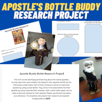Preview of Apostle Bottle Buddy Research Project